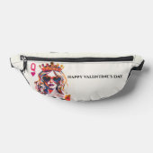 Queen of Hearts Pop Art Woman ファニーパック (レイダウン)