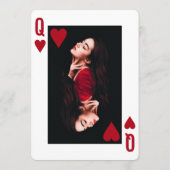 Queen of Hearts Red Photo Services Hairdresser メニュー (裏面)