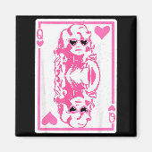 Queen Of Hearts Valentines Day  マグネット (正面)