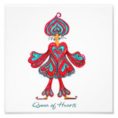 Queen of Hearts wall decor フォトプリント (正面)