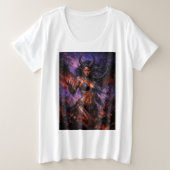 Queen of Hell Lilith プラスサイズTシャツ (デザイン正面)