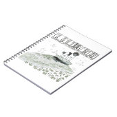 Queen of her Domain Notebook ノートブック (左側)