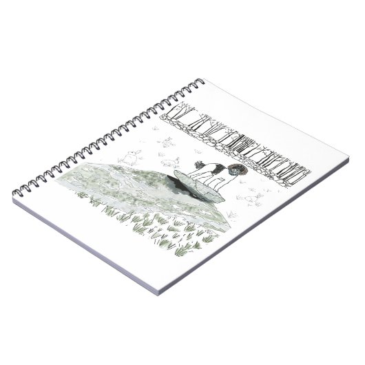 Queen of her Domain Notebook ノートブック (左側)