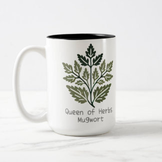 Queen of Herbs Mugwort3 ツートーンマグカップ
