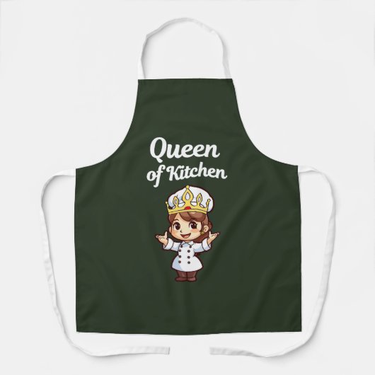 Queen of Kitchen エプロン (正面)