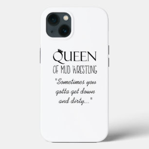 「QUEEN of Mudレスリング」 iPhone 13ケース