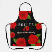 Queen of Our Family エプロン (正面)