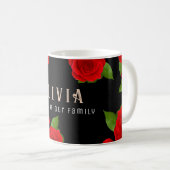 Queen of Our Family Coffee Mug for Mom コーヒーマグカップ (正面右)
