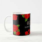 Queen of Our Family Coffee Mug for Mom コーヒーマグカップ (左)
