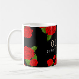 Queen of Our Family Coffee Mug for Mom コーヒーマグカップ