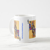 Queen of Spades: Lady Mandrill at the Races コーヒーマグカップ (正面左)