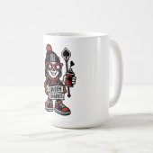 Queen of Spades Street Mascot — Pro Grind Edition コーヒーマグカップ (正面右)
