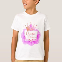 Queen of the Classroom – クラウン新学期シール Tシャツ
