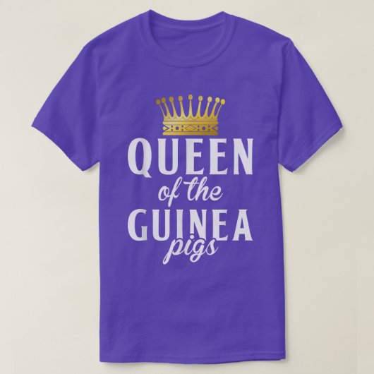 Queen Of The Cute Guinea Pigs 5121 Tシャツ (デザイン正面)