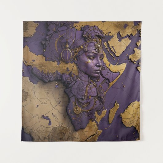 Queen of the Golden Diaspora タペストリー (正面)