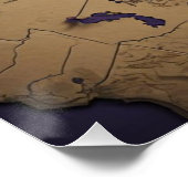 Queen of the Golden Diaspora – Afro Futuristic God ポスター (コーナー)