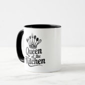 Queen of the kitchen  マグカップ (正面左)