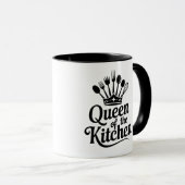 Queen of the kitchen  マグカップ (正面右)