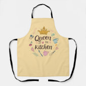 Queen of the Kitchen Charming Design エプロン (正面)