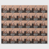 Queen of the Kitchen Editable Photo Name Design ラッピングペーパー (フラット)