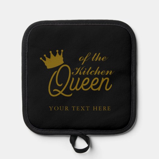 Queen of the Kitchen Stylish Pot Holder 鍋敷き (正面)