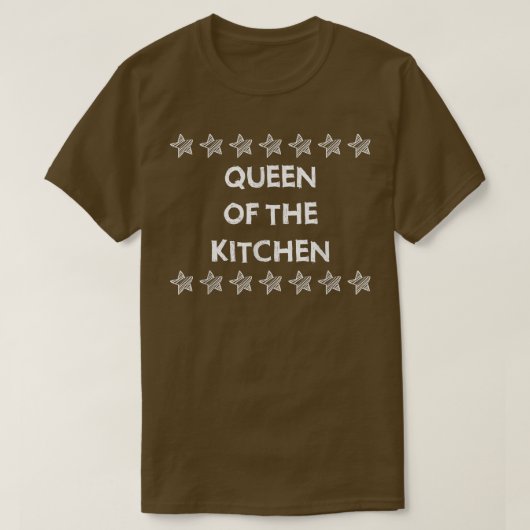 Queen Of The Kitchen Tシャツ (デザイン正面)