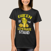 Queen of the Lemonade Stand Kiosk Summer Refreshme Tシャツ (正面)