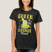 Queen of the Lemonade Stand Kiosk Summer Refreshme Tシャツ (正面)