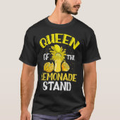 Queen of the Lemonade Stand Kiosk Summer Refreshme Tシャツ (正面)