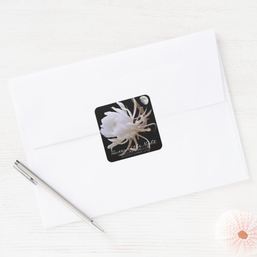 Queen of the Night スクエアシール (封筒)