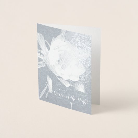 Queen of the Night:Foil card 箔カード (正面)