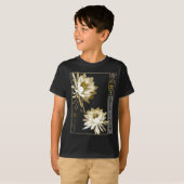 Queen Of The Night Moonflower Ephyllum Japanese Fl Tシャツ (正面フル)