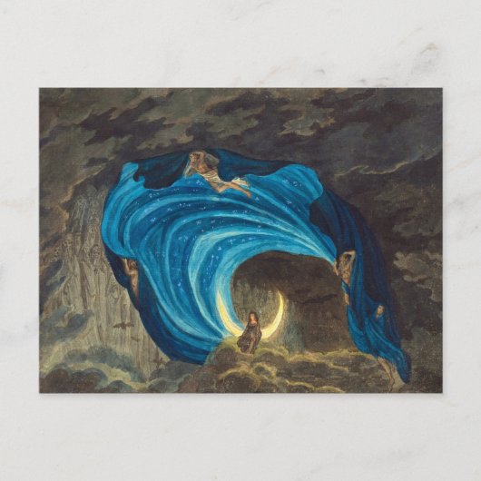 Queen of the Night Scene by Simon Quaglio ポストカード (正面)