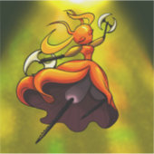 Queen of the Skarr シール (正面)