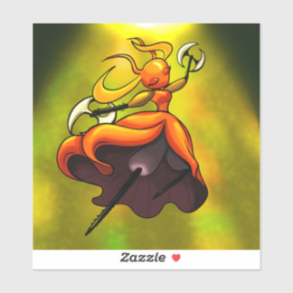 Queen of the Skarr シール