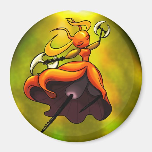 Queen of the Skarr マグネット (正面)