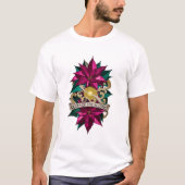 Queen of the Solstice Poinsettia T-Shirt | Vibrant Tシャツ (正面)