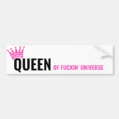 Queen of the Universeステッカー – カーおもしろいバンパー バンパーステッカー (正面)