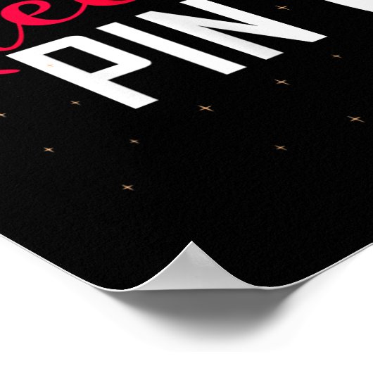 Queen Pin Shirt Bowler Bowling League For Bowling  ポスター (角)