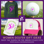 QUEEN PLAYS MEAN ON THE GREEN ゴルフ女子 トートバッグ