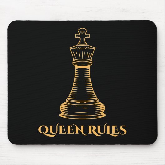 Queen Rules マウスパッド (正面)