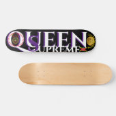 QUEEN SUPREME JMT 7 3/4" スケートボードデッキ (横)