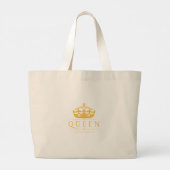 Queen Tote Bag ラージトートバッグ (裏面)