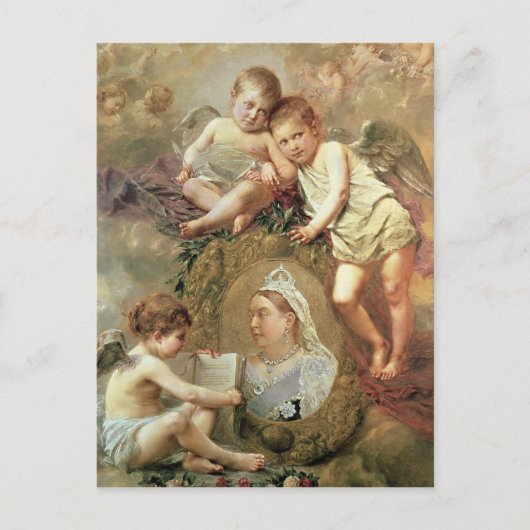 Queen Victoria – メモリアム ポストカード (正面)