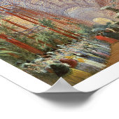 Queen Victoria C後の1862年の展覧会をオープン ポスター (角)