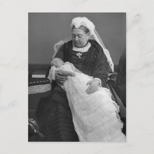 Queen Victoria, Margaret,スウェーデンの王冠プリンセス ポストカード (正面)