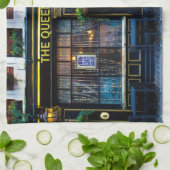 Queen Victoria Pub キッチンタオル (折り畳み)