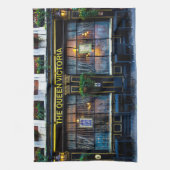 Queen Victoria Pub キッチンタオル (縦)