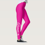 Queen With Crown レギンス<br><div class="desc">Queen With Crown by Ricaso. Leggings for those strong,  powerful,  determined women who know they are queens.  Other colors in store.</div>