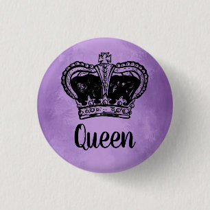 Queen with Crown 缶バッジ